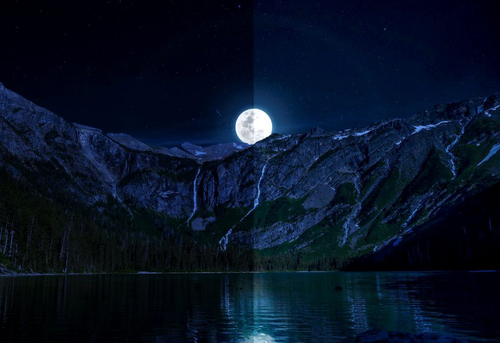 رنگ مشکی با پنل IPS تلویزیون