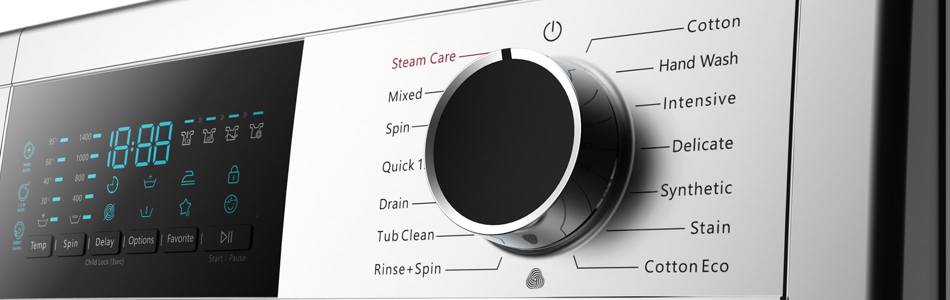 برنامه های شستشوی ماشین لباسشویی کاریزمای دوو