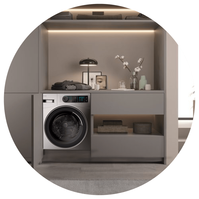 طراجی مجلل ماشین های لباسشویی دوو