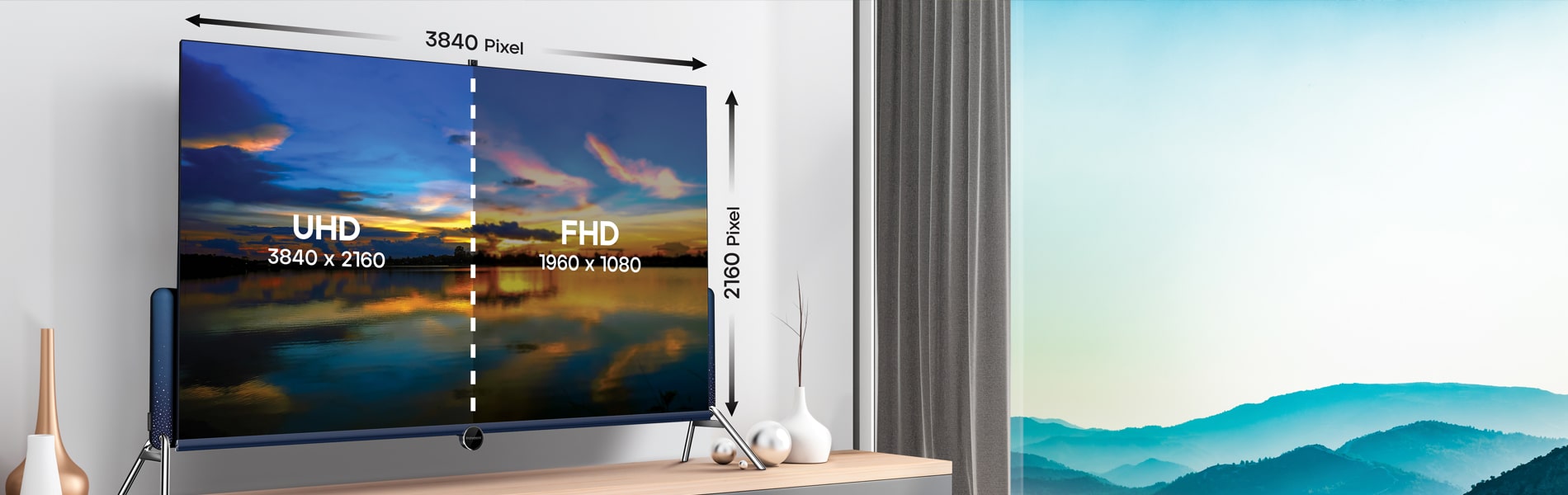 مقایسه ی ELED و LED