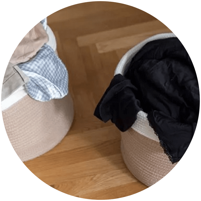 لباس های مشکی را از سایر رنگ ها تفکیک کنید