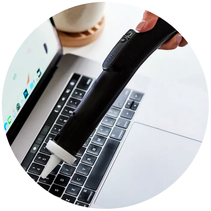 تمیز کردن انواع شکاف ها با جاروبرقی