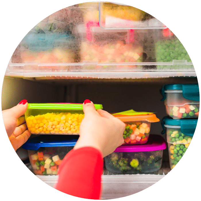 خروج مواد غذایی از داخل محفظه دستگاه