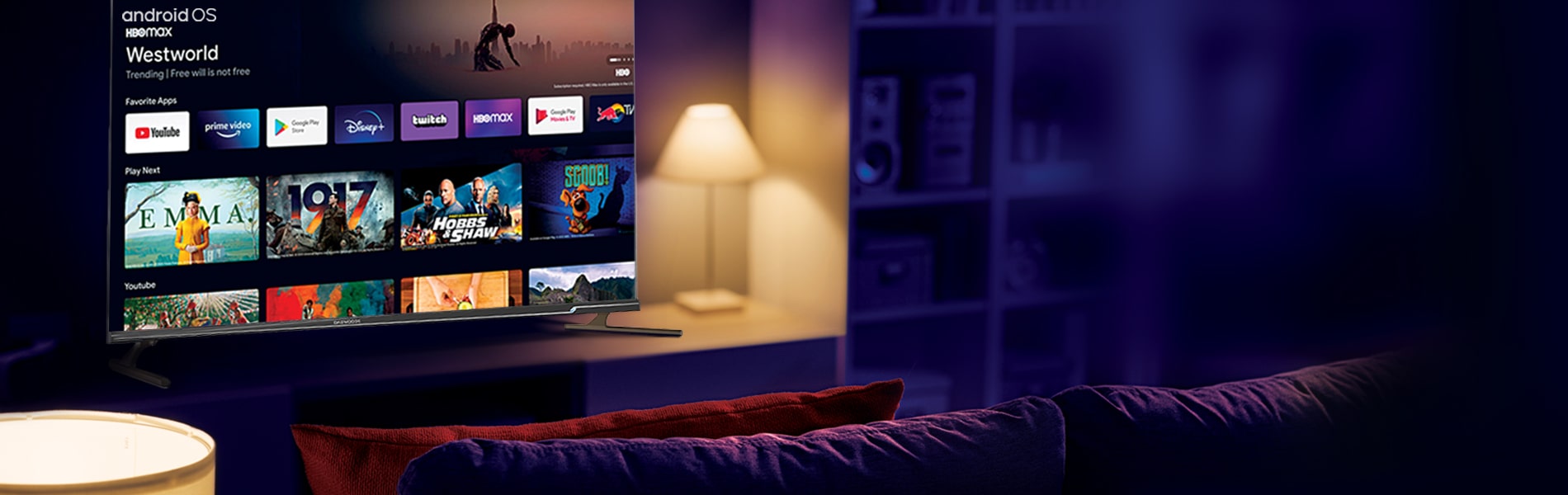 ویژگی ها و قابلیت های تلویزیزیون الگانت دوو