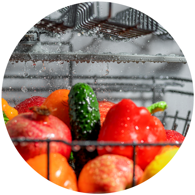 چه نوع میوه و سبزیجاتی را ی توان با ماشین ظرفشویی شست؟