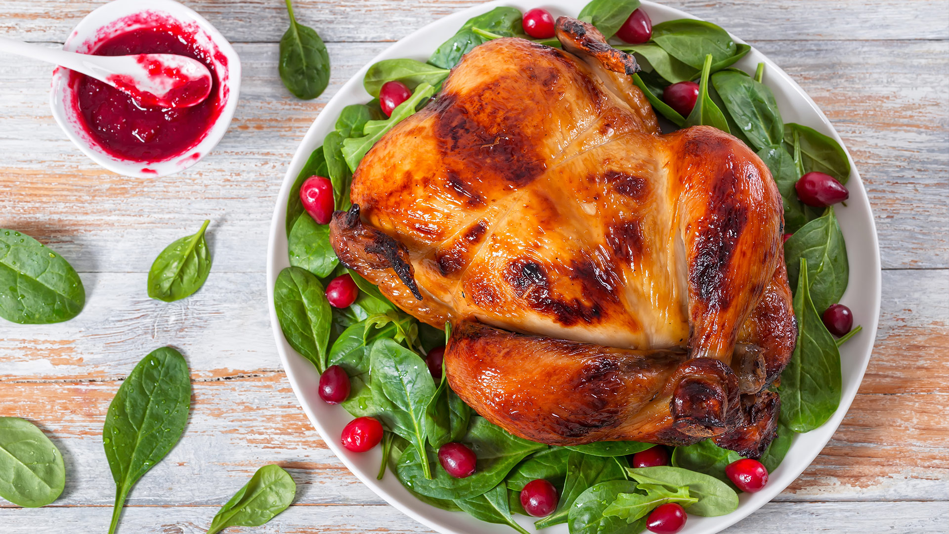 سرو کردن شام شب سال نو، بوقلمون شکم پر خوشمزه