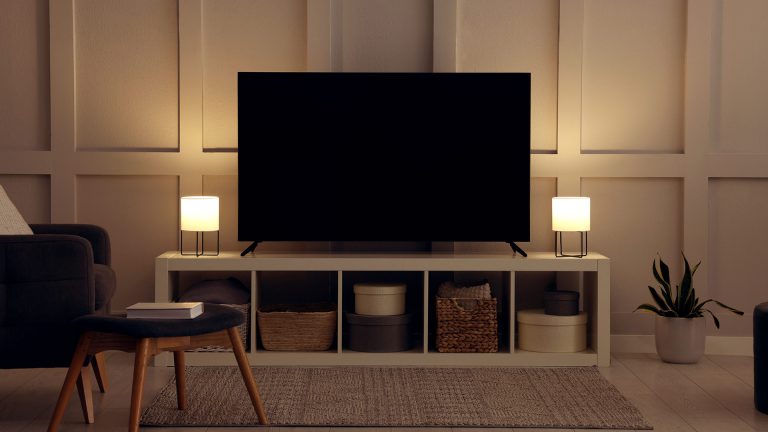 دکوراسیون محیط اطراف تلویزیون