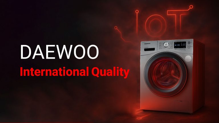 ماشین لباسشویی هوشمند دوو مجهز به IOT